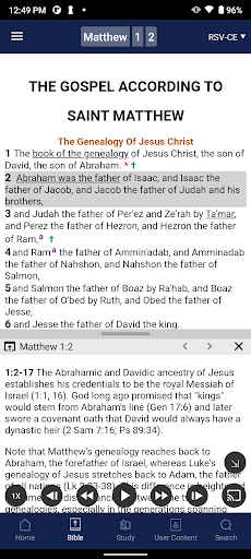 Catholic Study Bible Appのおすすめ画像3