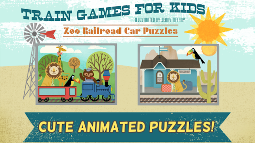 Screenshot 1 Juegos de tren para niños android