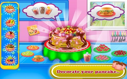 Sweet Pancake Maker - Breakfast Food Cooking Game