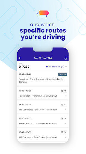 Screenshot of Optibus Driver
