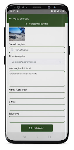 Eu vi um lobo Screen 3