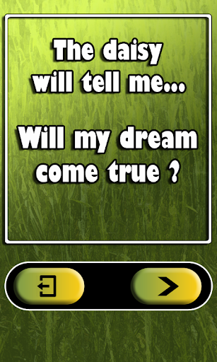 Android application Daisy of Wishes screenshort