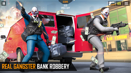 لعبة Real Gangster Bank Robber Game apk مهكر4