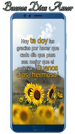 Android application Amor Mio Buenos Dias screenshort