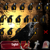 Hell graves crow keyboard tema icon