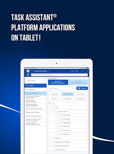 Android application Ulysses Task Assistant Tablet screenshort