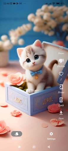 PinkyCat - Cat Wallpaperのおすすめ画像2