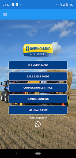 Android application New Holland Accumulator screenshort