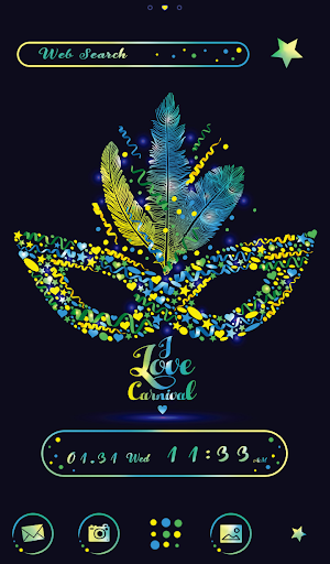 Android application CarnivalTheme Theme +HOME screenshort