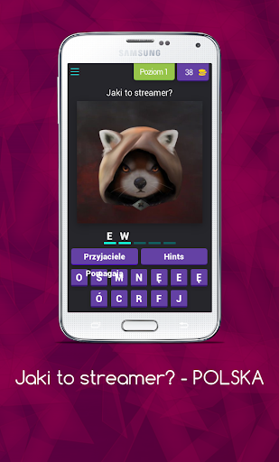 Android application Jaki to streamer? - POLSKA screenshort