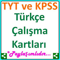 TYT Türkçe KPSS Türkçe Çalışma