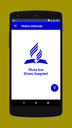 Android application Hinário Umbundu screenshort
