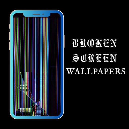 Broken Screen Wallpaper Prank logo
