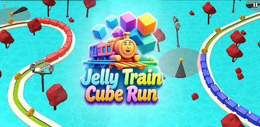 Jelly Train Cube Run