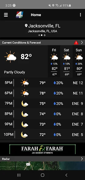 News4JAX Weather Authority Screen Shots 1