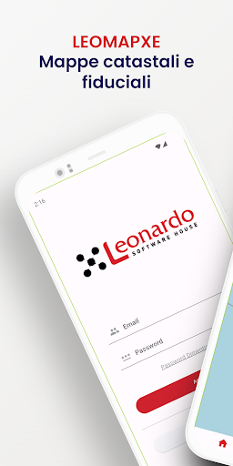 Android application LeoMapXE - Mappe Catastali screenshort