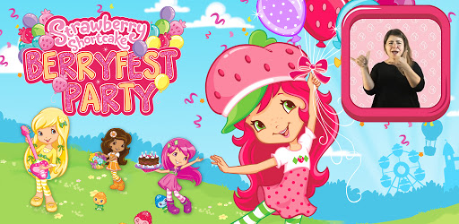 Strawberry Shortcake Berry Princess Party Game Poster 1ct 