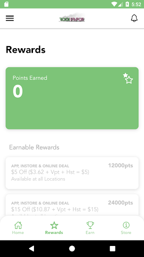 Rock Rewards Screen 3