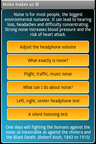 Noise makes us ill - 9.0 - (Android)