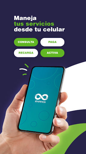 Android application Infinitics screenshort