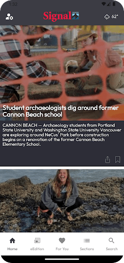 Android application Seaside Signal:News & eEdition screenshort