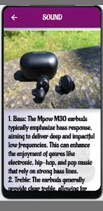 Mpow m30 Earbuds Guide