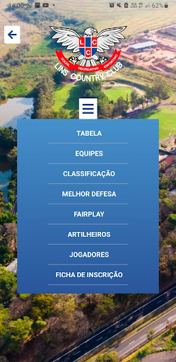 Android application Lins Country Club screenshort