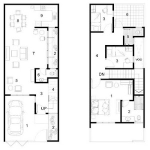 Multi-storey House Plan Unknown