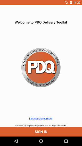 Android application PDQ DT screenshort