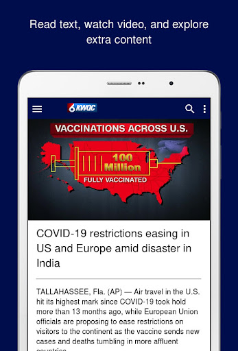 Screenshot of KWQC News | Quad Cities