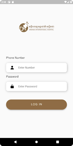 Android application Orienda screenshort