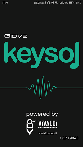 Android application Giove KEYSOL screenshort