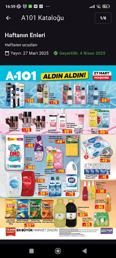 Market Katalogları ekran görüntüsü