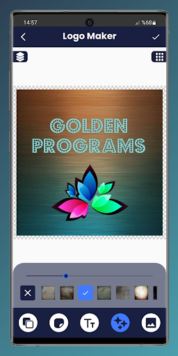 Android application Logo Maker screenshort