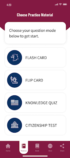 US Citizenship Test Prep Screen 2
