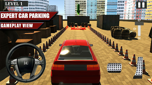 Android application Expert car parking racing game screenshort