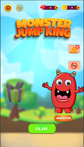 Android application Monster Jump King screenshort