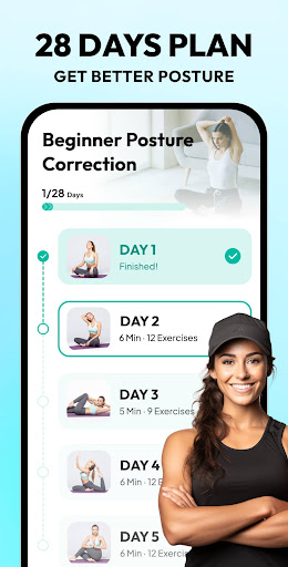 Perfect Posture - Back Workout Screenshot 2 - AppWisp.com