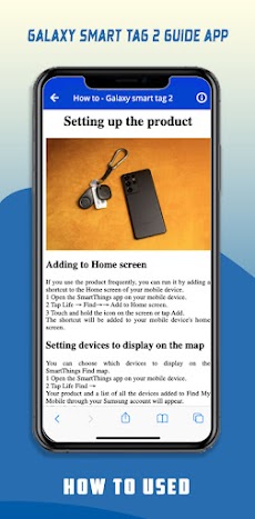 Galaxy smart tag 2 app guideのおすすめ画像2