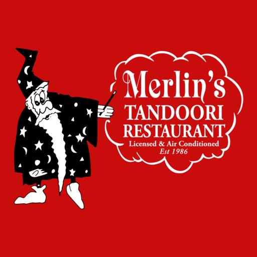 Merlins Tandoori Northampton logo