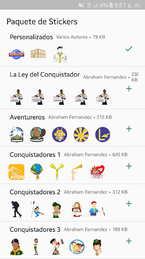 IASD - Stickers Screen 2