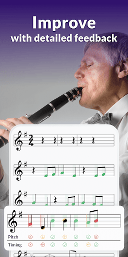 Screenshot of Clarinet Lessons - tonestro