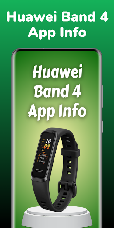 Huawei Band 4 App Info - 1 - (Android)