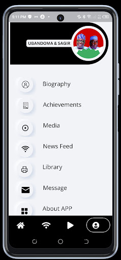 Android application Ubandoma & Sagir screenshort