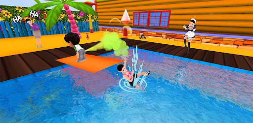 CRAZY FARTING BOY: SCARY MAID