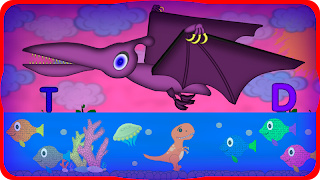 Dino ABC and puzzles - Screenshot 1