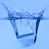 Water drops, water bubbles icon