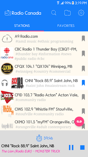 Android application Radio CA-Canada screenshort