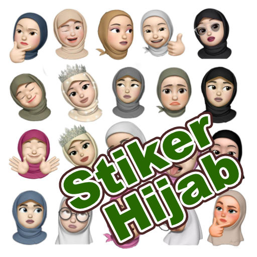Stiker Hijab (WASticker)