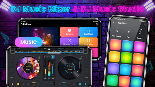 DJ Music Mixer - DJ Drum Pad